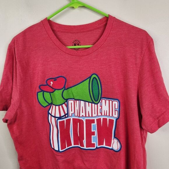 MLB Philadelphia Phillies Phandemic Krew Short Sleeve Graphic Tee Large - Picture 2 of 6